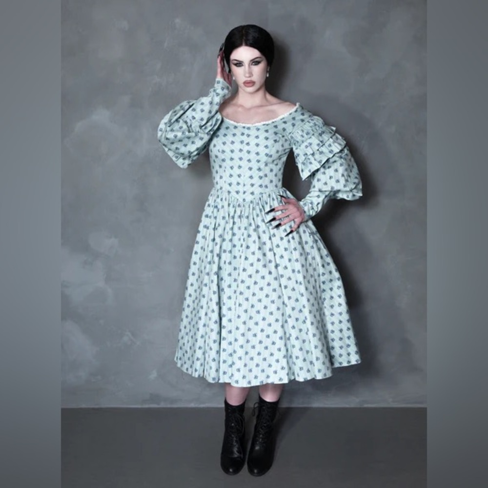 La Femme En Noir Vixen Micheline Pitt Nosferatu Ellen Victorian Gothic Dress